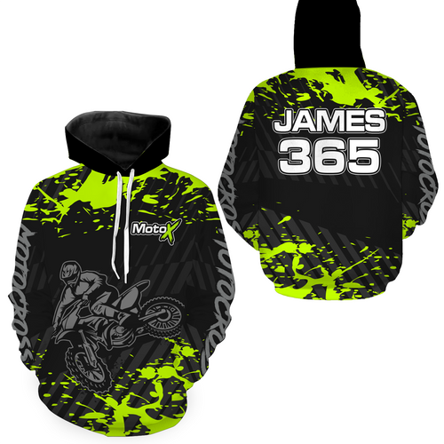 Motocross Racing Hoodie Jersey For Men Women Dirt Bike Off-road Hoodie Zip MH139