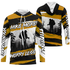 Hiking Shirt For Men Women Upf30+ Orange Hiking Shirts Short & Long Sleeved Clothes HM14