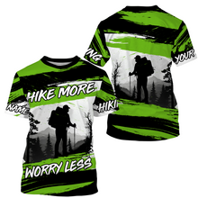 Load image into Gallery viewer, Hiking Shirt For Men Women Upf30+ Green Hiking Shirts Short &amp; Long Sleeved Clothes HM14