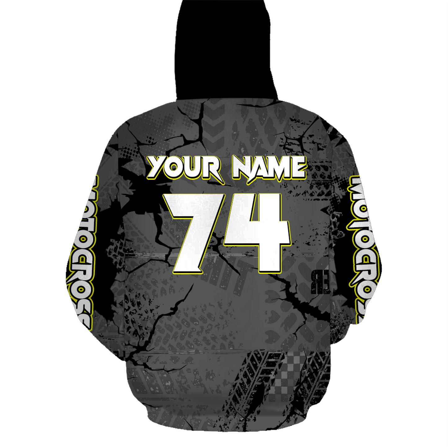 Personalized ATV Motocross Hoodie for Men Women Quad Bike ATV Racing Hoodie MHATV03