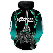 Load image into Gallery viewer, Custom ATV Motocross Hoodie for Men Women Quad Bike Shirt ATV Racing Hoodie MHATV07