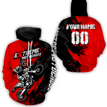 Load image into Gallery viewer, Motocross Racing Hoodie Motorcycle Jersey for Men Women Dirt Bike Hoodie Zip MH67