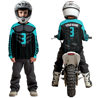 Custom ATV Motocross Racing Jersey for Kid Adult Muscle Quad Bike ATV Shirts MX104