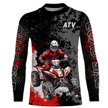 Load image into Gallery viewer, ATV Motocross Racing Jersey Red Upf30+ ATV Riding Quad Bike Shirt For Men Kid Women MX71