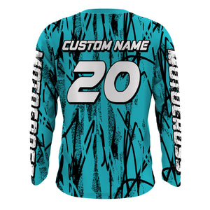 Motocross Racing Jersey UPF30+ Dirt Bike Shirt Youth Motorcycle Kid Men Off-Road XM117