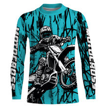 Load image into Gallery viewer, Motocross Racing Jersey UPF30+ Dirt Bike Shirt Youth Motorcycle Kid Men Off-Road XM117