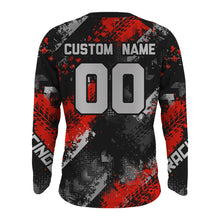 Load image into Gallery viewer, Red Motocross Racing Jersey Men Kid Women Upf30+ Dirt Bike Shirt MX Off-Road Jersey XM247