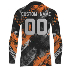 Load image into Gallery viewer, Orange Motocross Racing Jersey Men Kid Women Upf30+ Dirt Bike Shirt MX Off-Road Jersey XM247