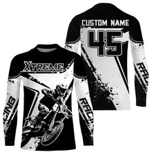 Load image into Gallery viewer, Motocross Racing Jersey UPF30+ Youth Dirt Bike Off-Road Shirt Men Kid MX Jersey XM180