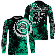 Load image into Gallery viewer, Dirt Bike Jersey Youth Men Women Upf30+ Motocross Racing Motorcycle Riding Jersey XM256