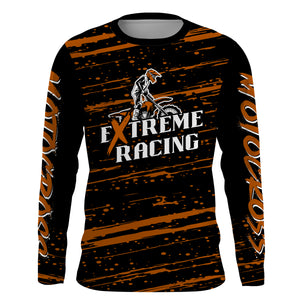 Motocross Racing Jersey Youth UPF30+ Dirt Bike Off-road MX Shirt Men Kid Women XM186