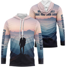 Load image into Gallery viewer, Hiking Shirt Men Women Long Sleeve Upf30+ Hiking T Shirts Clothes Breathable For Hiker HM06