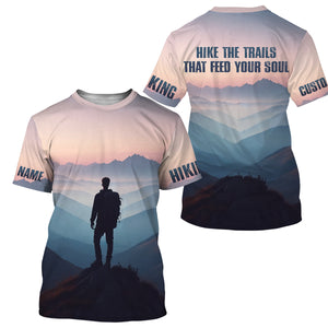 Hiking Shirt Men Women Long Sleeve Upf30+ Hiking T Shirts Clothes Breathable For Hiker HM06