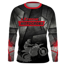 Load image into Gallery viewer, Custom Motocross Racing Jersey UPF30+ Adult&amp;Kid Dirt Bike Extreme Off-Road MX Racing Shirt XM79