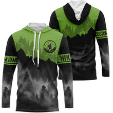 Load image into Gallery viewer, Green Hiking Shirt for Men Women Upf30+ Short &amp; Long Sleeve Hiking Shirts Clothes HM21