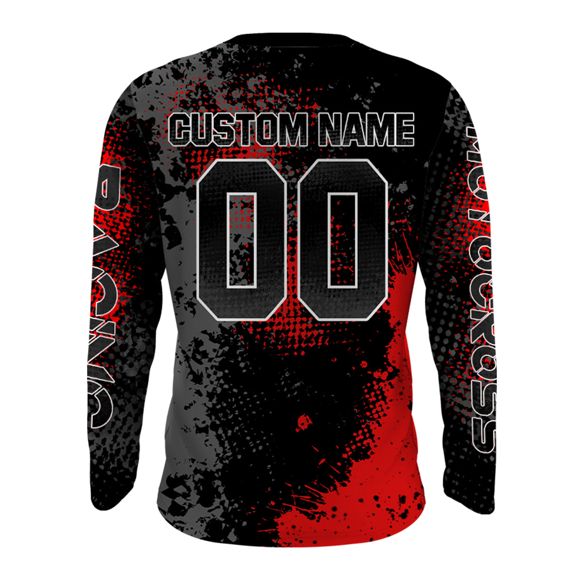 Motocross Racing Jersey Red Upf30+ Dirt Bike Shirt Kid Women Men Off-road Jersey XM263