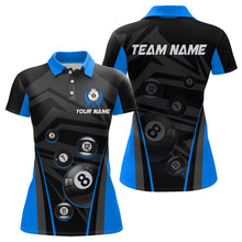 Load image into Gallery viewer, Billiard Jersey Women Custom Billiard Shirt for Women Billiard Team Jersey Polo &amp; 1/4 Zip NNT34