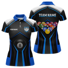Load image into Gallery viewer, Billiard Jersey 8 Ball Pool Women Custom Billiard Shirt for Women Billiard Team Jersey Polo &amp; 1/4 Zip NNT33