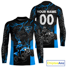 Load image into Gallery viewer, Custom Blue Lion ATV Motocross Jersey Racing Shirts Off-Road Jersey Kid Men Women UPF30+ DNT24