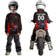 Load image into Gallery viewer, Custom Red Lion ATV Motocross Jersey Racing Shirts Off-Road Jersey Kid Men Women UPF30+ DNT24