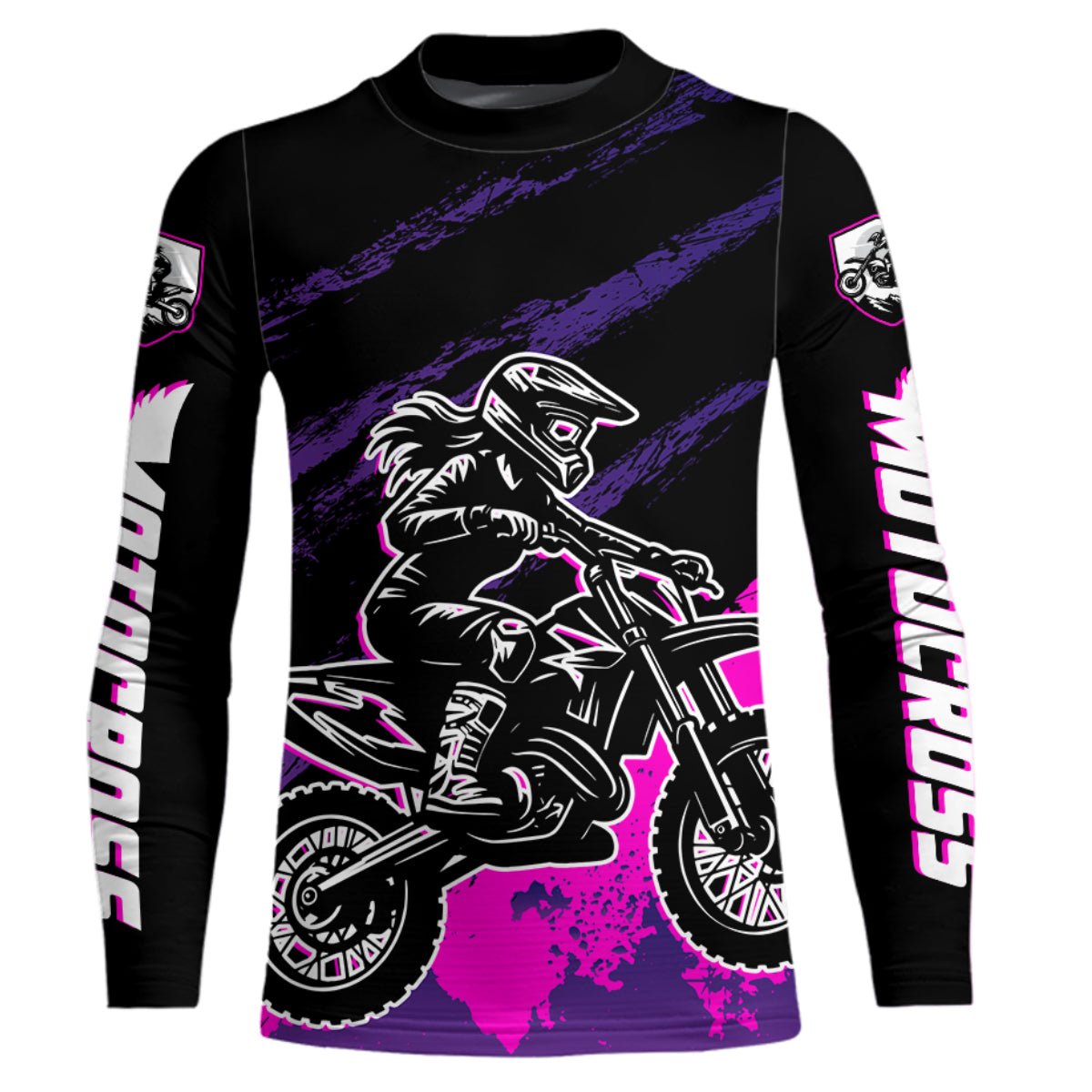 Women Motocross Shirts Kid Adult Pink Motocross MX Off-Road Motocycle Shirt UPF30+ DNT65