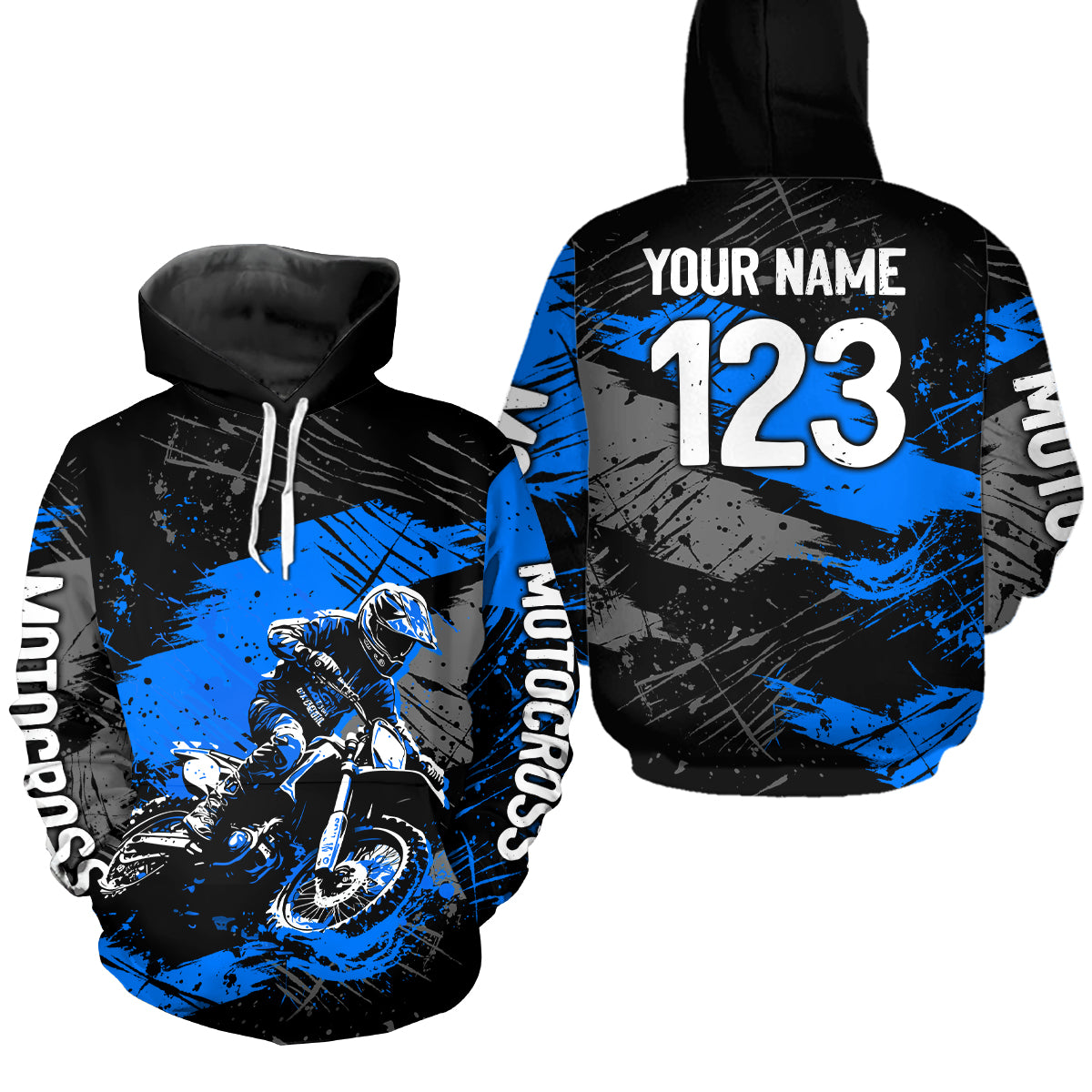 Custom Motocross Hoodie for Men Women Sweatshirts Dirt Bike Hoodies Motorcycle Hoodie HOT19