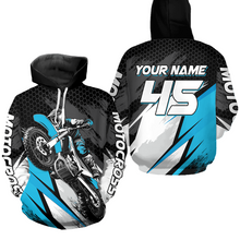 Load image into Gallery viewer, Custom Dirt Bike Hoodies Motocross Hoodie Sweatshirts for Men Women Kid Motorcycle Hoodie HOT15