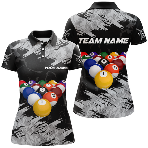 Billiard Shirt Billiard Jersey for Men Billiard Gifts for Women Team 8 Ball Polo & 1/4 Zip NNT13