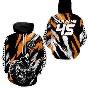 Custom Youth Dirt Bike Motocross Hoodie Shirt for Men Women Kid Motocross Hoodie Jersey HOT03