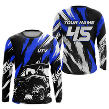 Load image into Gallery viewer, Blue UTV Motocross Shirt Kid Men Women UPF30+ Off-Road UTV Racing Jersey DNT28