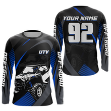 Load image into Gallery viewer, Blue UTV Motocross Racing Shirt Kid Men Women Custom UTV Off-Road Shirts UPF30+ DNT27