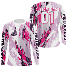 Load image into Gallery viewer, Adult&amp;Kid Custom Motocross Jersey UPF30+ MX Racing Dirt Bike Racewear| CTP33