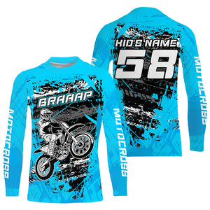 Custom Dirt Bike Jersey Motocross Shirt Mens Women Motocross Jersey| CTP21