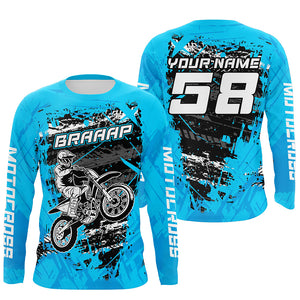 Custom Dirt Bike Jersey Motocross Shirt Mens Women Motocross Jersey| CTP21
