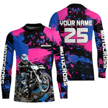 Load image into Gallery viewer, Custom Motocross Jersey Dirt Bike Clothes Upf30+ Mens Women Off-Road Jersey| CTP16