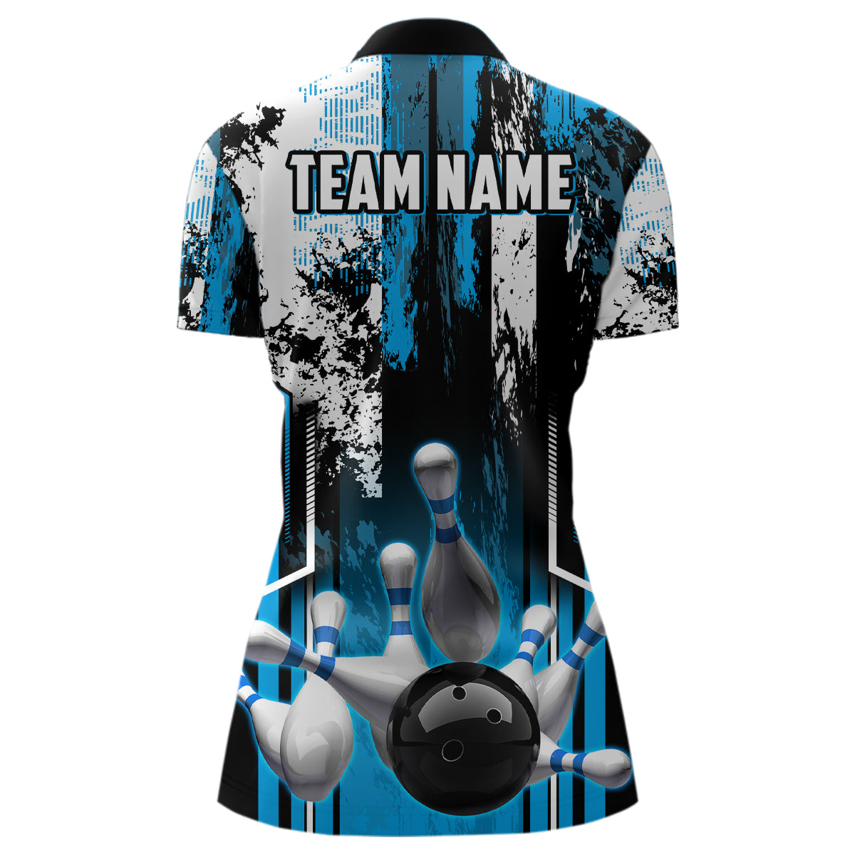 Custom Bowling Jersey For Men Bowling Shirt Team Bowling Quarter-Zip Shirt CP09