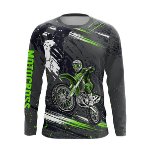 Adult&Kid Custom Dirt Bike Jersey Motocross Jersey Upf30+ Motocross Shirt Racing Jersey| CTP80