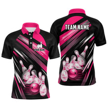 Load image into Gallery viewer, Bowling Jersey Men And Women Custom Bowling Shirts Unisex Polo Bowling Team Shirt CP13