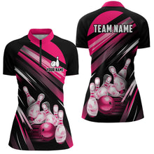 Load image into Gallery viewer, Bowling Jersey Men And Women Custom Bowling Shirts Unisex Polo Bowling Team Shirt CP13