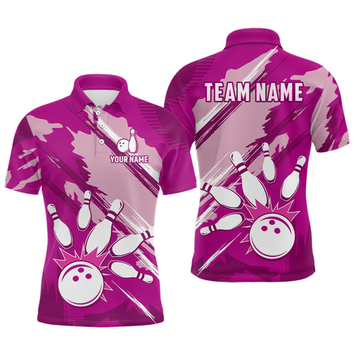 Bowling Jersey Men And Women Custom Bowling Shirts Unisex Polo Bowling Team Shirt CP14