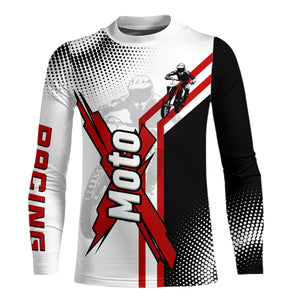 Custom Dirt Bike Jersey Motocross Jersey Upf30+ Mens Women Off-Road Shirt| CTP84