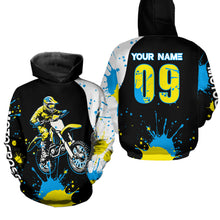 Load image into Gallery viewer, Adult&amp;Kid Custom Motocross Jersey Upf30+ Mens Women Dirt Bike Shirt Off Road Jersey| CTP99