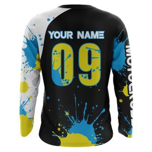 Adult&Kid Custom Motocross Jersey Upf30+ Mens Women Dirt Bike Shirt Off Road Jersey| CTP99