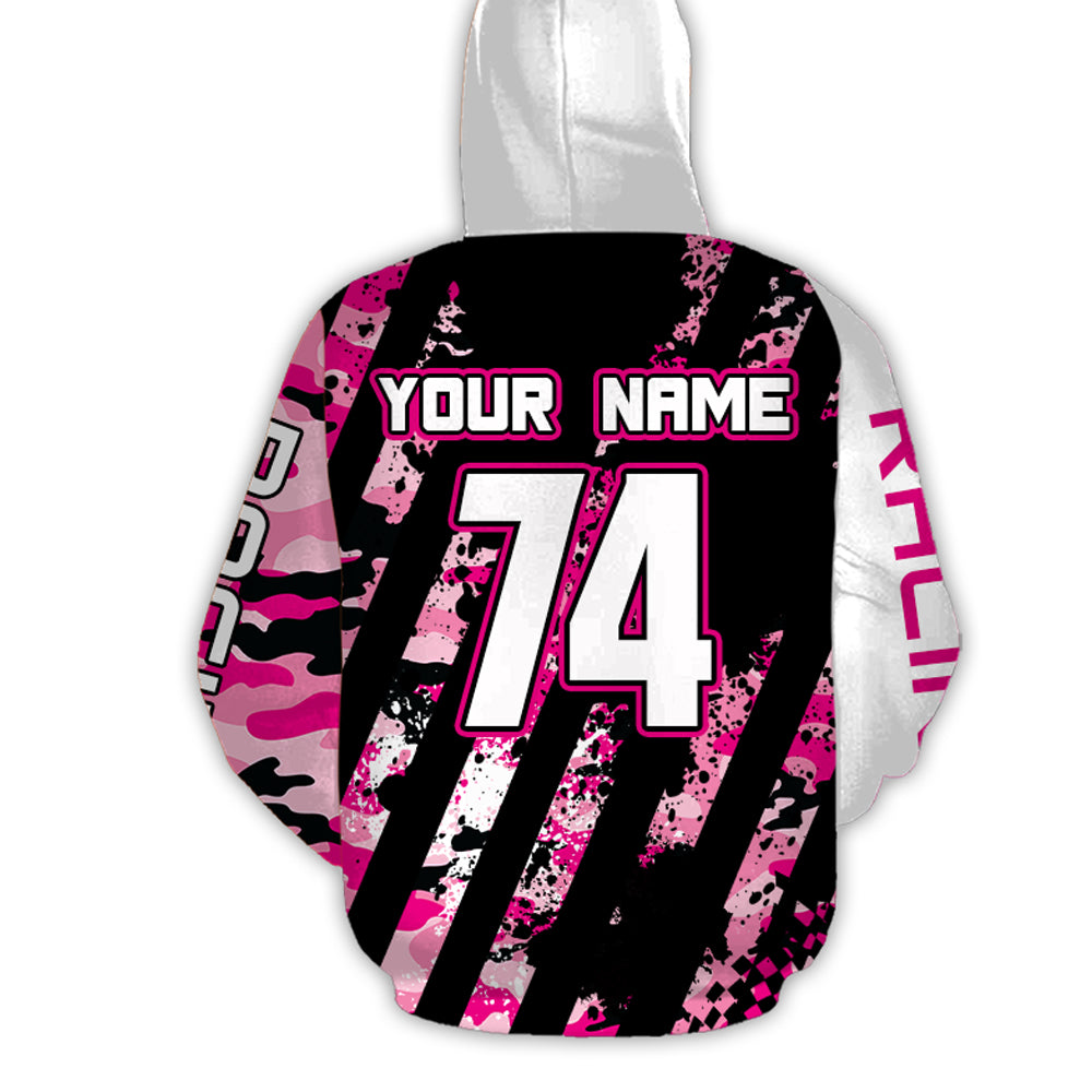Custom Dirt Bike Hoodie Skull Motocross Hooded Jersey Mens Women Youth Motorcycle Hoodie| CTP38