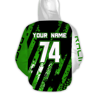 Custom Dirt Bike Hoodie Skull Motocross Hooded Jersey Mens Women Youth Motorcycle Hoodie| CTP41