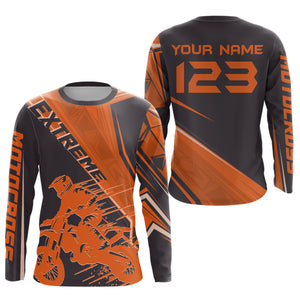 Adult & Kid Custom Extreme Motocross Jersey Dirt Bike Shirt Motorcycle Jersey Team Shirt MX Jersey| CTP107