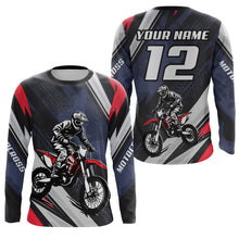 Load image into Gallery viewer, Custom Dirt Bike Jersey Motocross Shirt Motorcycle Jersey MX Racing Jersey| CTP83