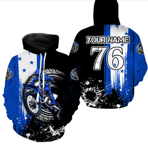 Custom Dirt Bike Jersey Patriotic Motocross Jersey Upf30+ Mens Women Motocross Shirt| CTP17