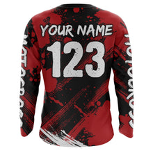 Load image into Gallery viewer, Adult&amp;Kid Custom Motocross Jersey Upf30+ Mens Women Dirt Bike Shirt| CTP98