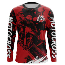 Load image into Gallery viewer, Adult&amp;Kid Custom Motocross Jersey Upf30+ Mens Women Dirt Bike Shirt| CTP98